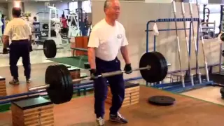 73才でハイクリーン100kg