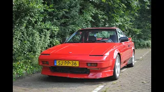 Toyota MR2 AW11 4AGE with ITB's sound, onboard and donuts