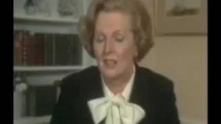 Margaret Thatcher: Don't just hope for a better life, vote for one
