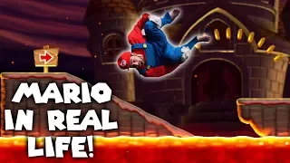SUPER MARIO IN REAL LIFE! (Floor is Lava + Parkour)