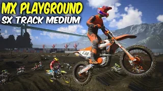 Monster energy Supercross 2 - Mx playground SX track medium