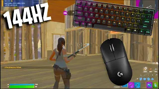 Steelseries Apex Pro TKL 🤩 Smooth Fortnite w/ ASMR Keyboard Sounds ⌨️ Chill Box Fights Gameplay 😴