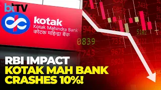 What Should Investors Do After 10% Crash On Kotak Mahindra Bank Shares?