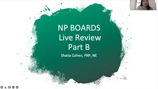 Live  Review, for NP boards