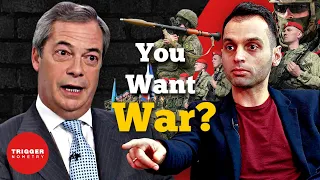 War in Ukraine? Farage vs. Russian