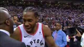 Kawhi Leonard's buzzer beater wins Game 7 for Raptors over 76ers - Sportsnet Feed