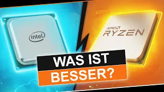 INTEL vs. AMD! | Was ist BESSER für GAMING!? | CPU / Prozessor Vergleich 2021