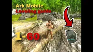 How to get from lvl 1-60 level/note run guide [Ark Mobile]