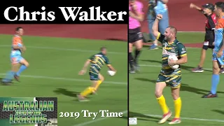 2019 Chris Walker Try ~ Australian NRL Legends v FNQ Allstars @ Barlow Park, Cairns 23-11-19