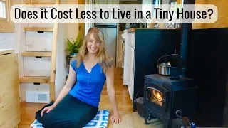 Life in Tiny House called Fy Nyth - Does it Cost Less to Live in a Tiny House?