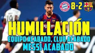 ¡¡BARÇA, DAS TODA LA PENA!! | HUMILLACIÓN HISTÓRICA DEL BAYERN: MESSI, NO VUELVES A CATAR CHAMPIONS