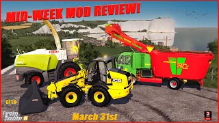 Mid-week Mod Review! JCB's get bigger and a new cat in town | Farming Simulator 19