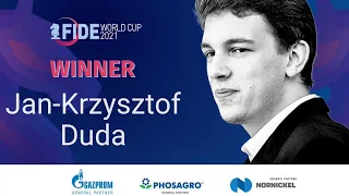 JAN-KRZYSZTOF DUDA ZWYCIĘŻA W FINALE PUCHARU ŚWIATA Z SERGIEJEM KARJAKINEM!