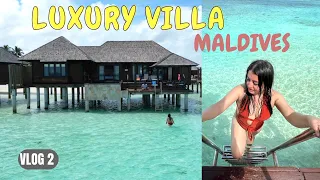 LUXURY OVER WATER VILLA TOUR IN MALDIVES
