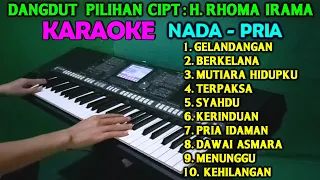 DANGDUT PILIHAN - Rhoma Irama - KARAOKE Nada Pria, HD