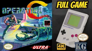 Operation C | GAME BOY | 4K60ᶠᵖˢ UHD🔴 | Longplay Walkthrough Playthrough Full Movie Game