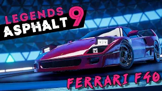 Asphalt 9: Legends - Открыл Ferrari F40 на 4* (ios) #118