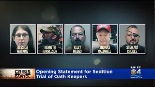 Oath Keepers Sedition Trial Begins With Opening Statements