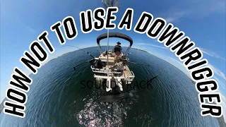 How NOT to Use a Downrigger