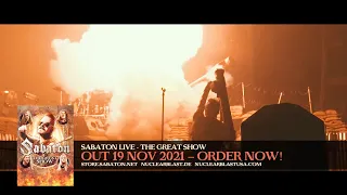 SABATON - The Great Show Trailer (Live from The Great Tour in Prague 2020)