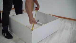 Видео-инструкция по сборке верхнего шкафа. Кухня Наталья.