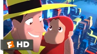 Curious George (2006) - Balloon Rescue Scene (7/10) | Movieclips