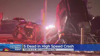 5 People Killed In Tragic Commerce City Crash On Highway 85