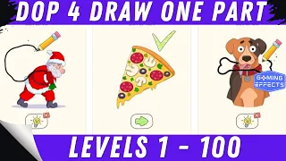 DOP 4 (Draw One Part) Levels 1 - 100 Walkthrough Gameplay