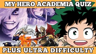 My Hero Academia Quiz - Plus Ultra! #quiz #mha #bnha