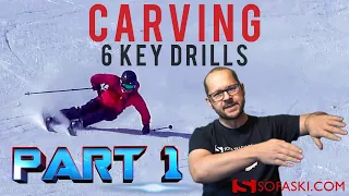 6 Key Skiing Drills for CARVING, Part 1