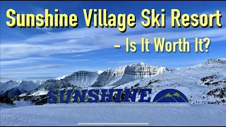 Banff Sunshine Village Ski Resort - Is it worth it? (4K Insta360 x3)