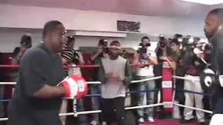 Roy Jones, Jr  Workout 11/03/08 in prep for Joe Calzaghe