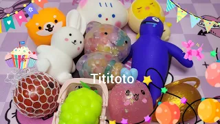 [🐻toy asmr🐻]귀여운 말랑이소개 스트레스  없애는 스퀴시 소개 #squishy #asmr  #Tititoto 티티토토