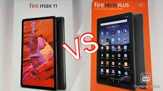 Amazon Fire Max 11 Vs Amazon Fire HD10 Plus Speed And Speaker Test