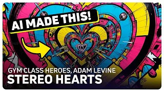 Gym Class Heroes, Adam Levine - Stereo Hearts | AI Music Video