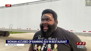 SUV crashes into Popeye's restaurant