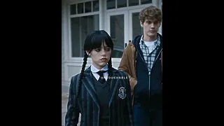 Jenna Ortega and hunter doohan WhatsApp status #wednesdayaddams #jennaortega #hunterdoohan #shorts