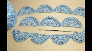 ЛЕНТОЧНОЕ КРУЖЕВО вязание крючком Crochet Lace Braid Ribbon Tape Tutorial