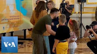 Zelenskyy and First Lady Honor Young Ukrainians