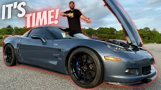 Bringing An ABANDONED Corvette C6 ZR1 Back To Life!