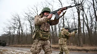 У Харківській області відбулися навчання добровольців «Гвардії наступу»