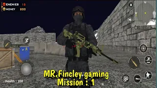 Counter Game Strike CS : Counter Terroris Mission Game Android Gameplay New 2020