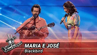 Maria e José - "Blackbird" | Blind Audition | The Voice Portugal