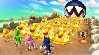 Mario Part 9 Minigames - Cat Mario Vs Cat Luigi Vs Cat Peach Vs Cat Rosalina (Master Difficulty)