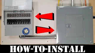 Generator Transfer Switch + Anker SOLIX F3800 = Whole Home Backup Power!!