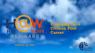 HAI@Work: Mil2Civ: Preparing for a Civilian Pilot Career