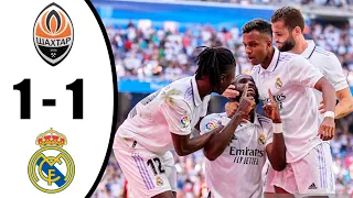 Shakhtar vs Real Madrid 1-1 All Goals & Highlights 11/10/2022 HD