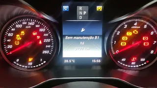 Como Resetar aviso de manutenção da Mercedes Bens C 180 2018