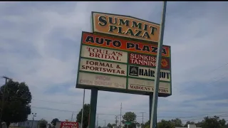 A Fire that Damaged a plaza,leaves the whole place abandoned