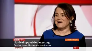 No-deal opposition meeting - Bronwen Maddox, BBC News